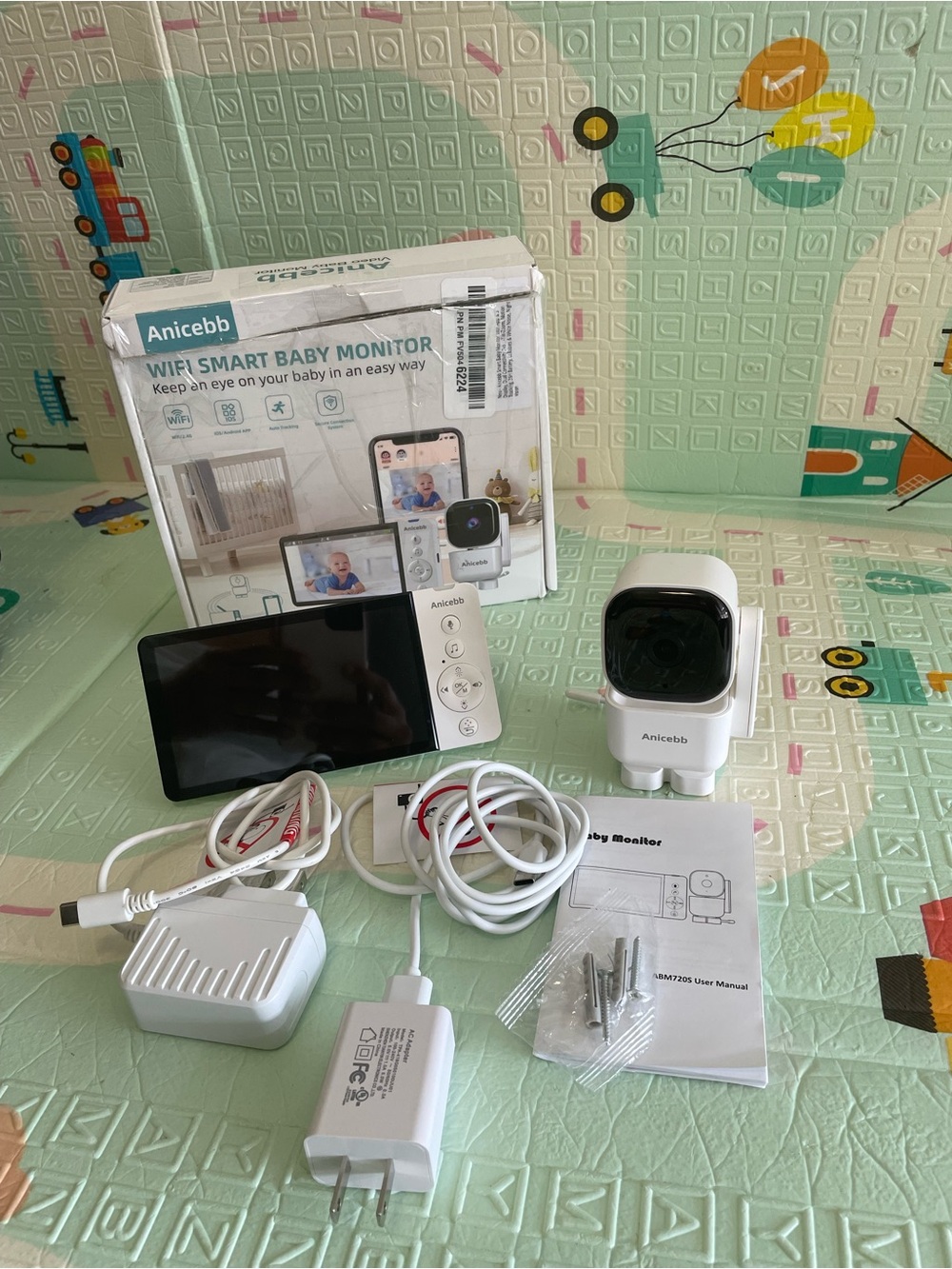 Smart Baby Monitor with App & 5" Screen, Dual Mode